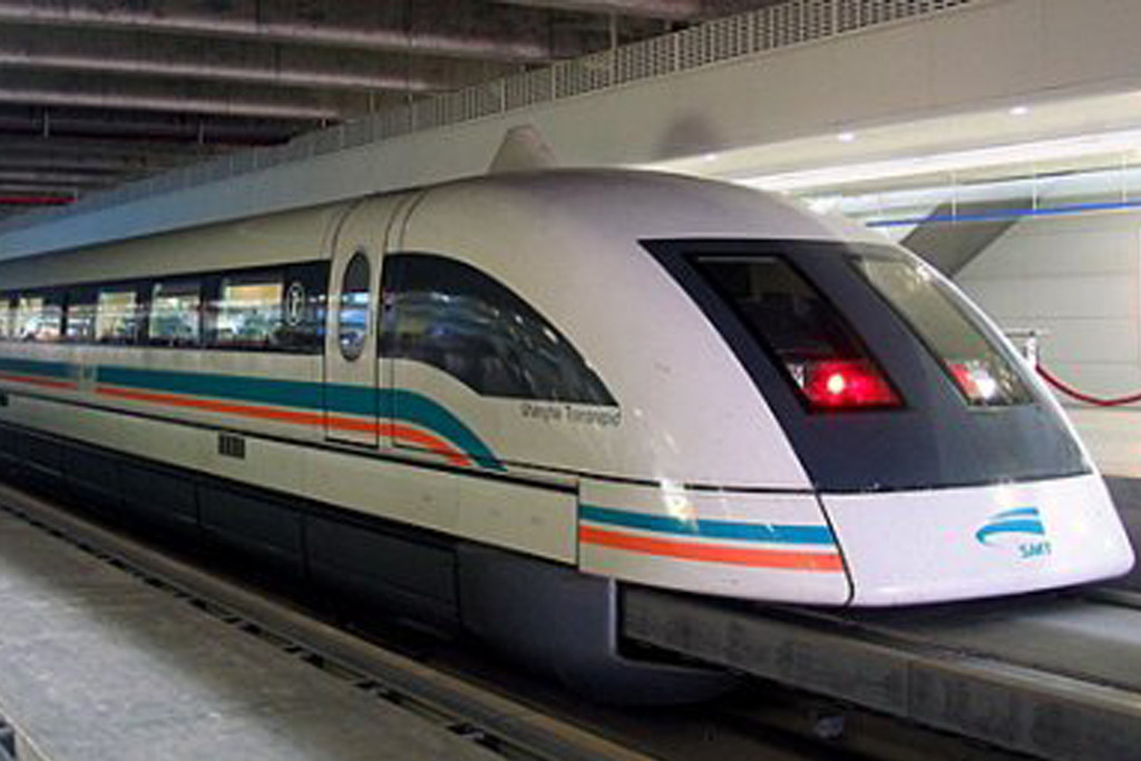 maglev trains produce more speed due to no friction between surfaces maglev trains produce more speed due to no friction between surfaces