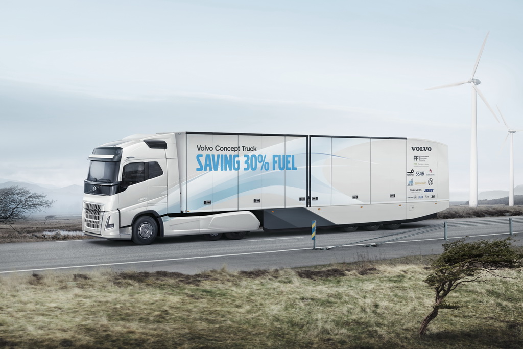 Концептуальный автопоезд Volvo Concept Truck