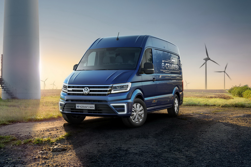 Электрический Volkswagen Crafter