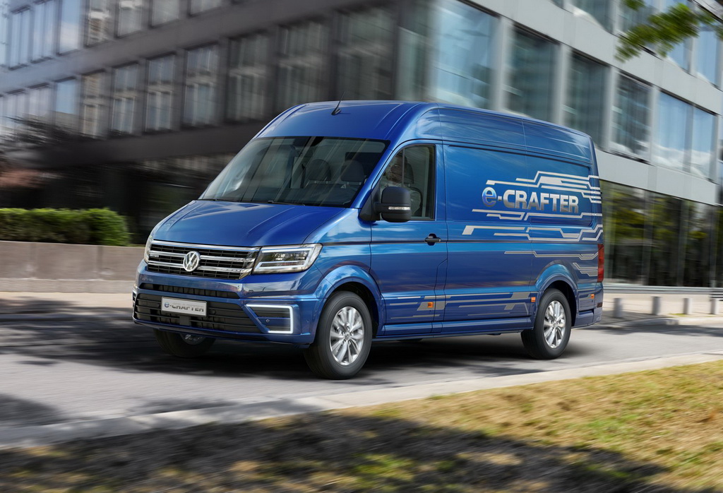 Электрический Volkswagen Crafter