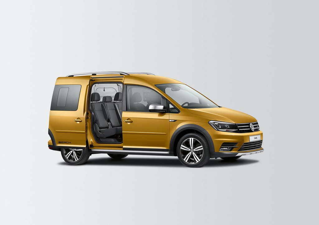 Volkswagen Caddy Beach с внедорожным пакетом Alltrack