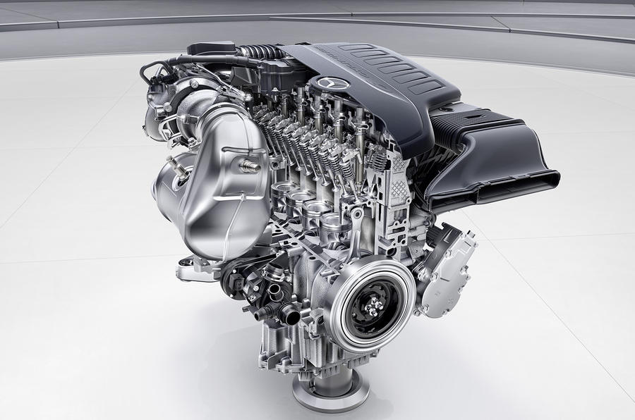 Седан Mercedes-Benz S-Class первым получит новые двигатели Мерседес