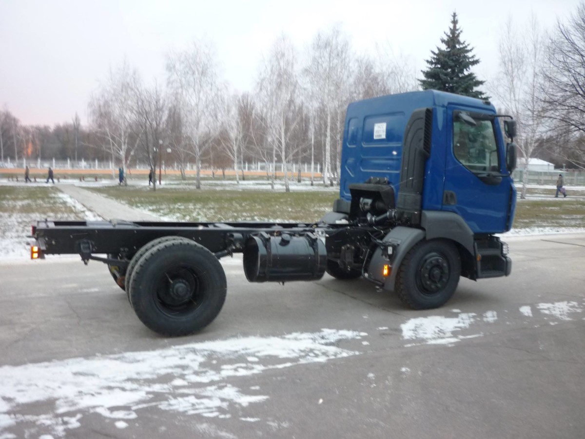 Новое шасси КрАЗ