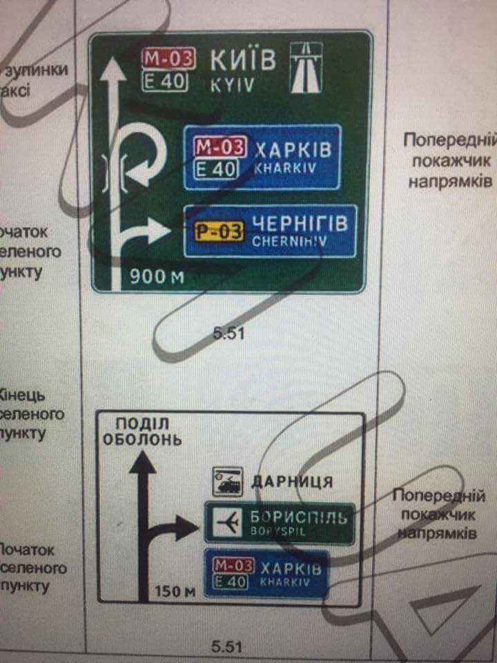 В Украине представлены новые дорожные знаки европейского образца