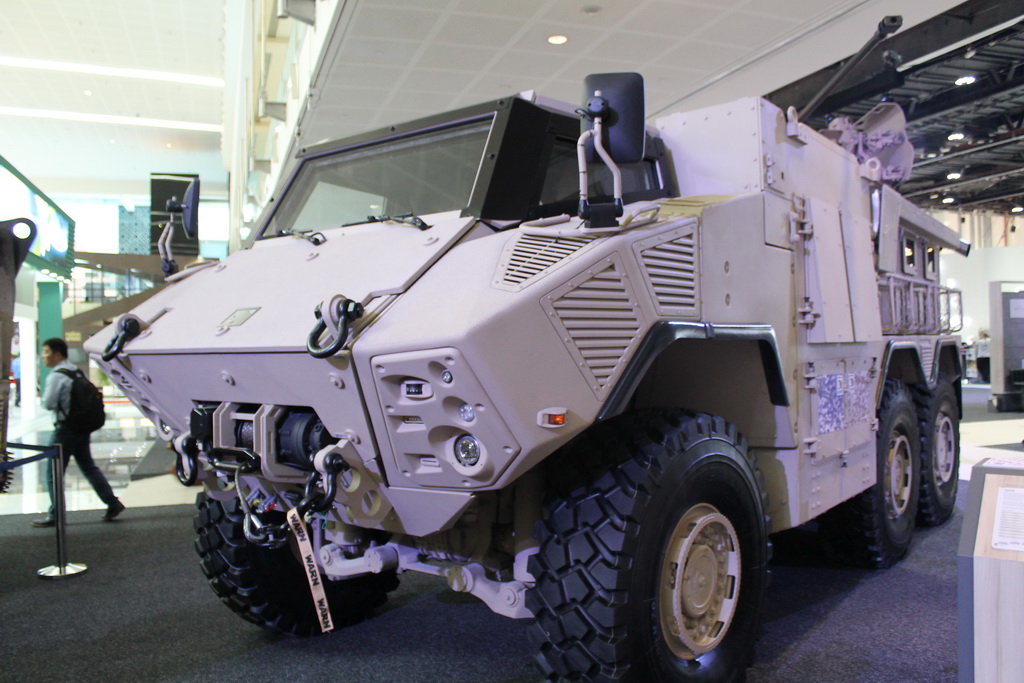 Бронеавтомобиль NIMR Jais (6x6)