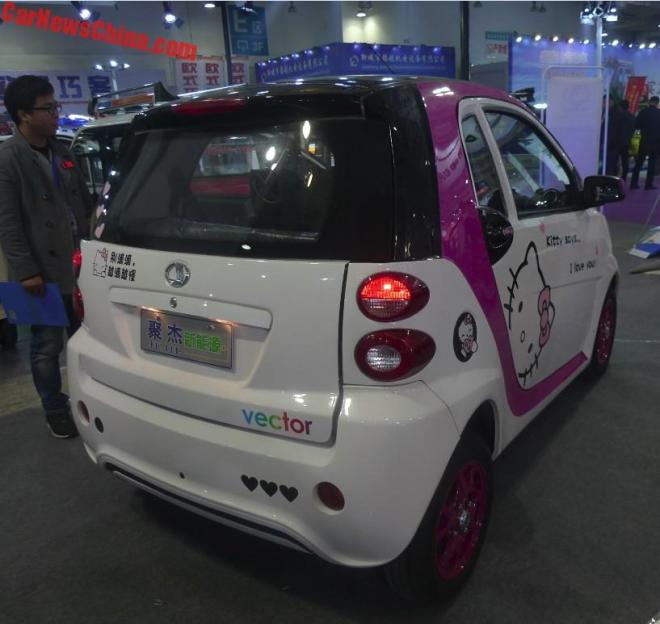 В Китае представлена копия Smart fortwo за $2700