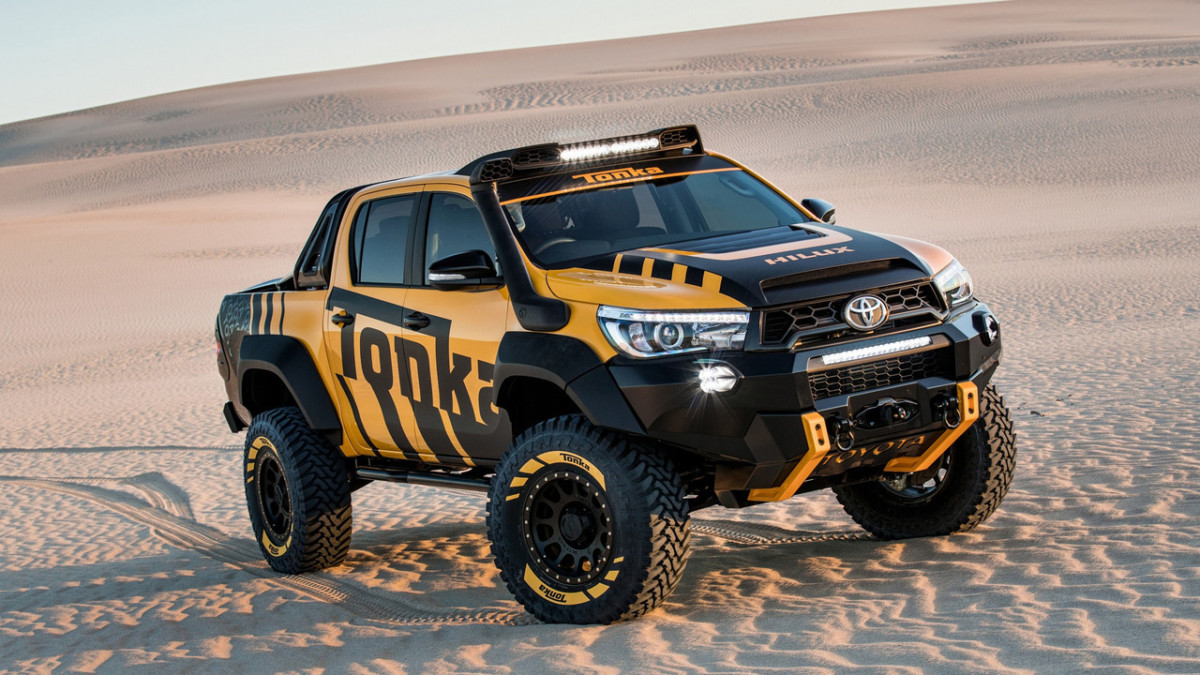 Toyota HiLux Tonka: новый пикап для экстремального бездорожья