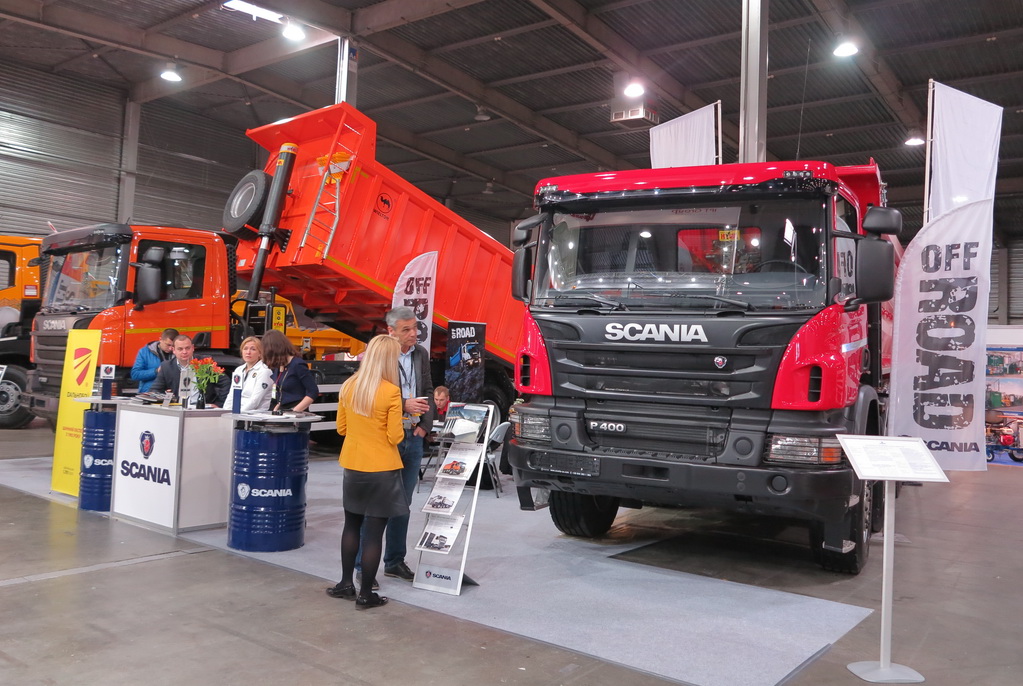 Грузовики Scania для плохих дорог в Украине