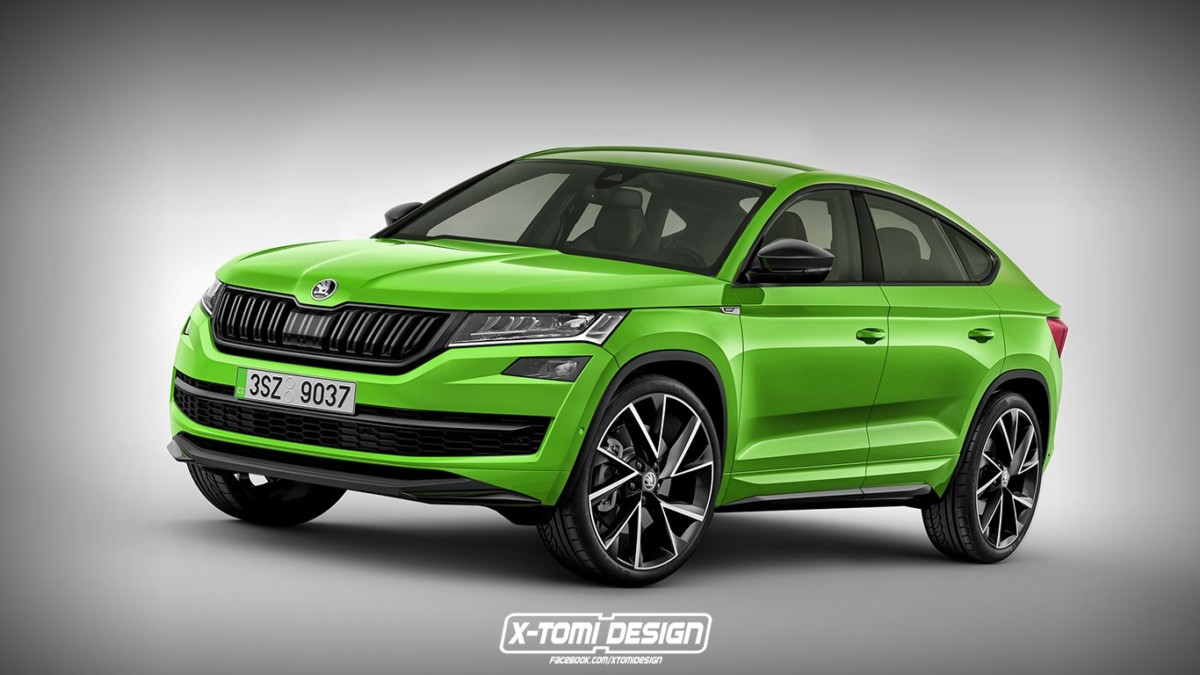 Каким будет купе-кроссовер Skoda Kodiaq