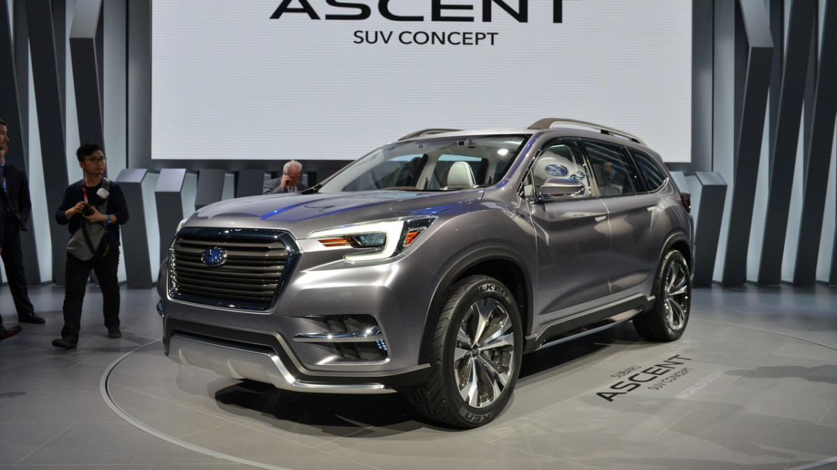 Subaru Ascent: каким будет семиместный кроссовер Субару