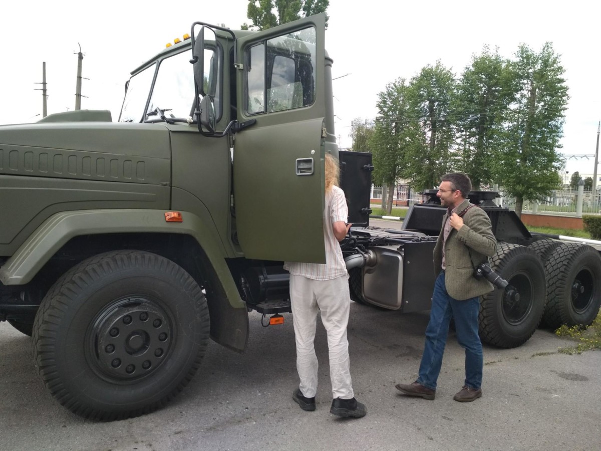 Британские автожурналисты на ПАО АвтоКрАЗ