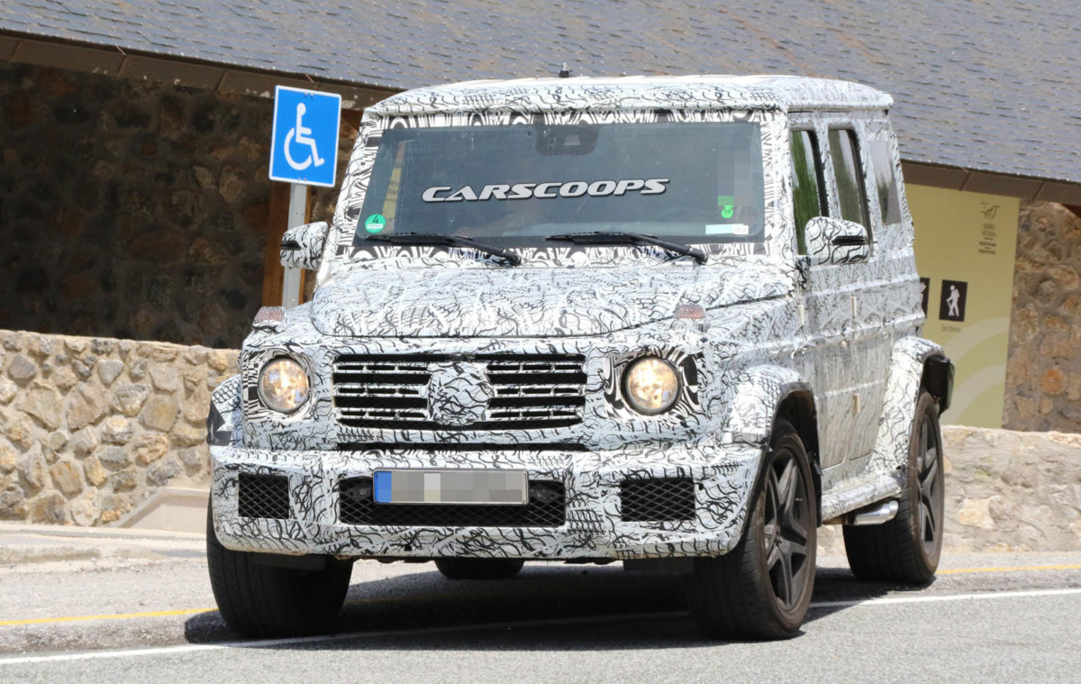 Новый G-Class  - независящая передняя подвеска и рядные шестерки