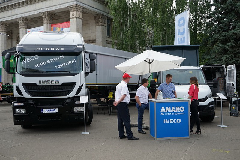 На стенде компании АМАКО