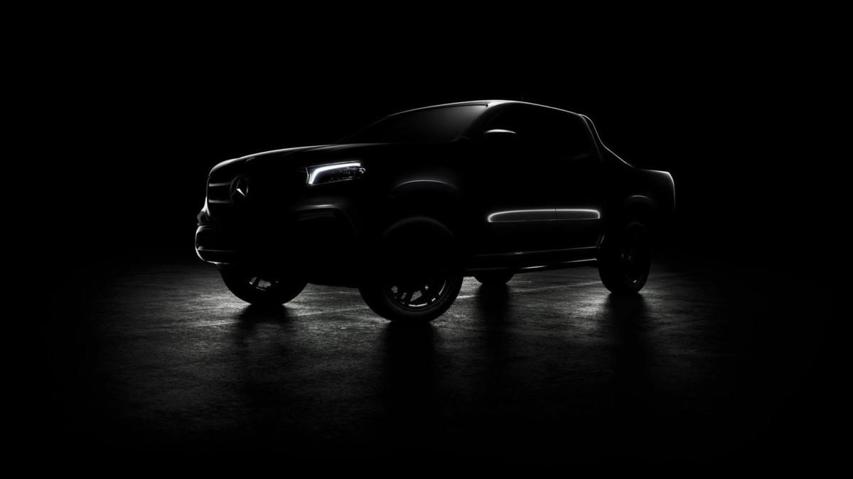 Финальный тизер пикапа Mercedes-Benz X-Class