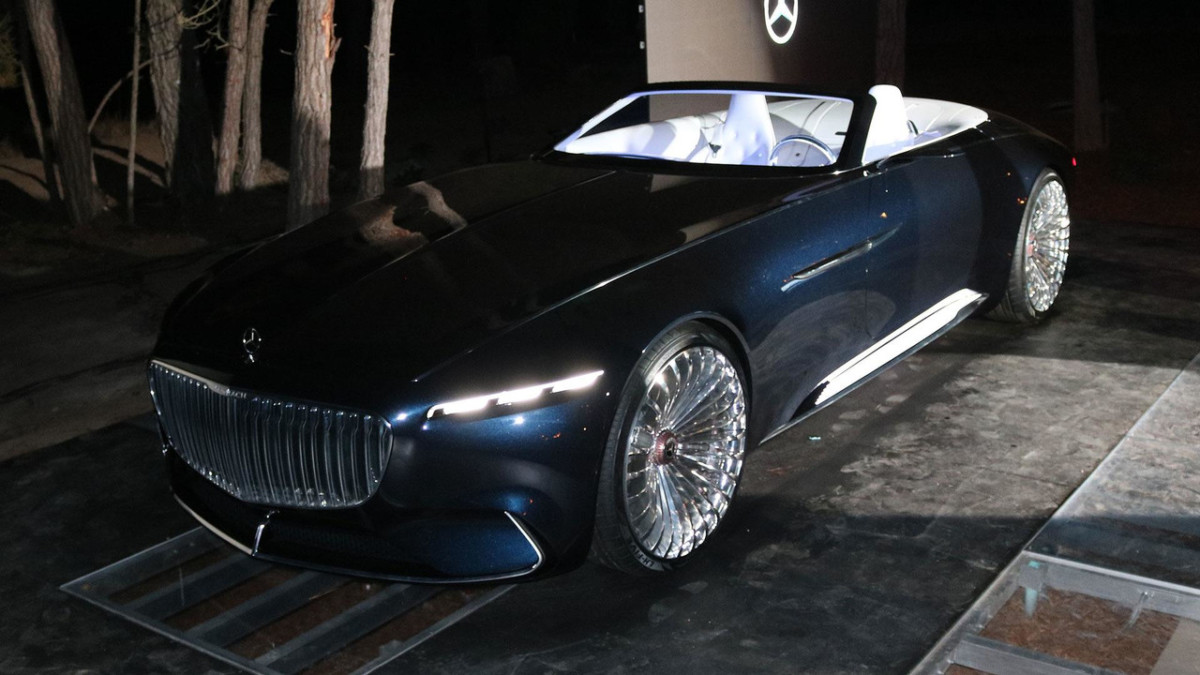 Maybach презентовал самый роскошный кабриолет в мире