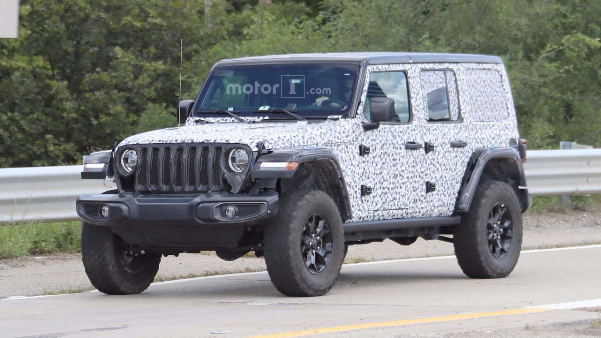 Новый Jeep Wrangler 2018 рассекречен в США