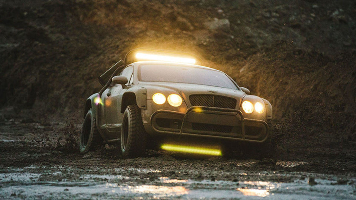 Купе Bentley Continental GT превратили в оригинальный внедорожник