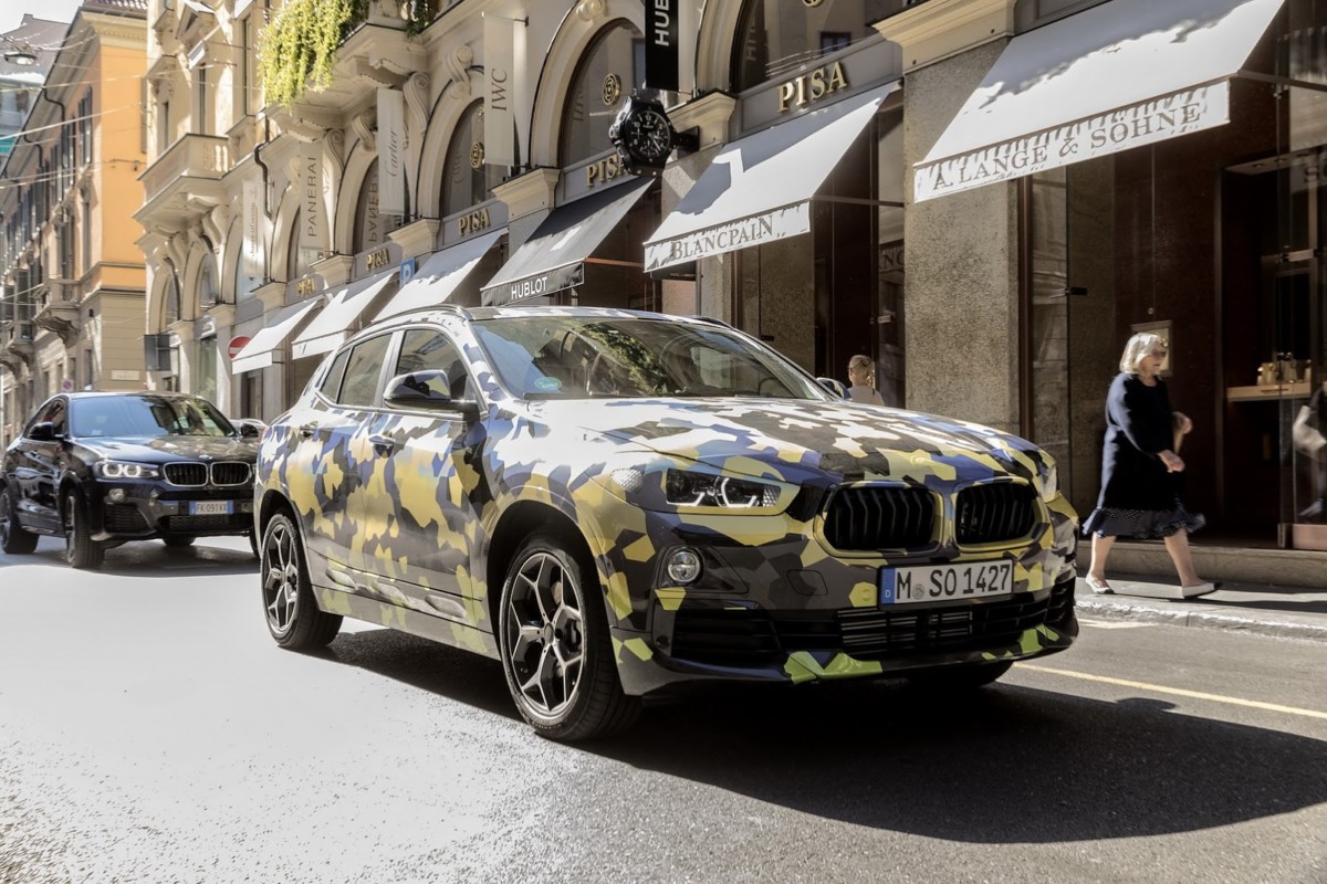 BMW X2 2018: официальные фото компактного кроссовера БМВ