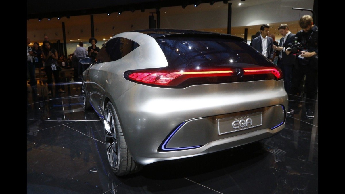 Электромобиль Mercedes-Benz EQ A показали во Франкфурте