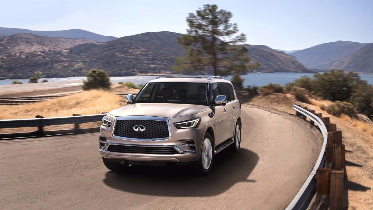 Первые официальные фото нового Infiniti QX80 2018