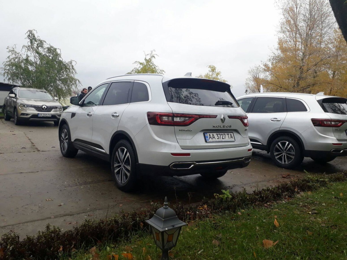 Новый Renault Koleos приехал в Украину