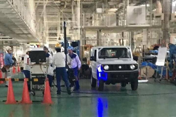 Стартовало производство нового Suzuki Jimny 2018