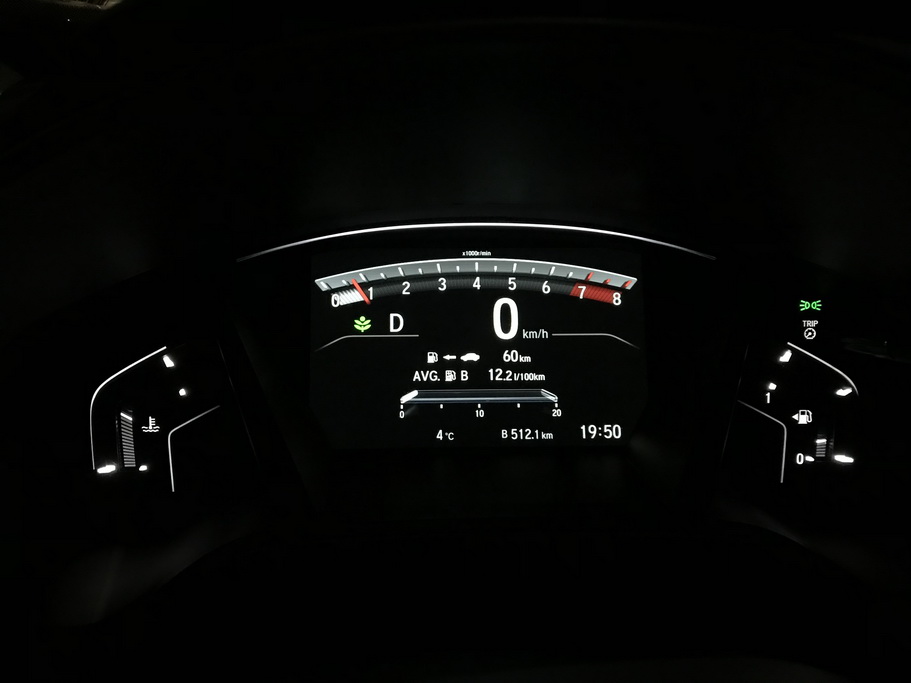 Приборы Honda CR-V 2017