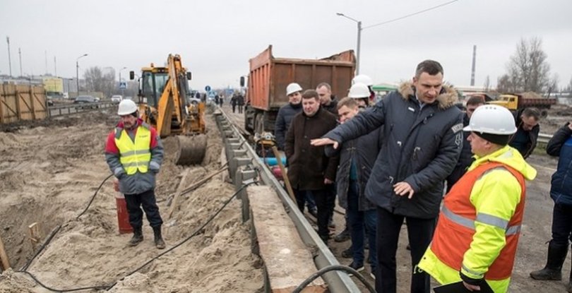 Участок Большой Окружной в Киеве достроят через год