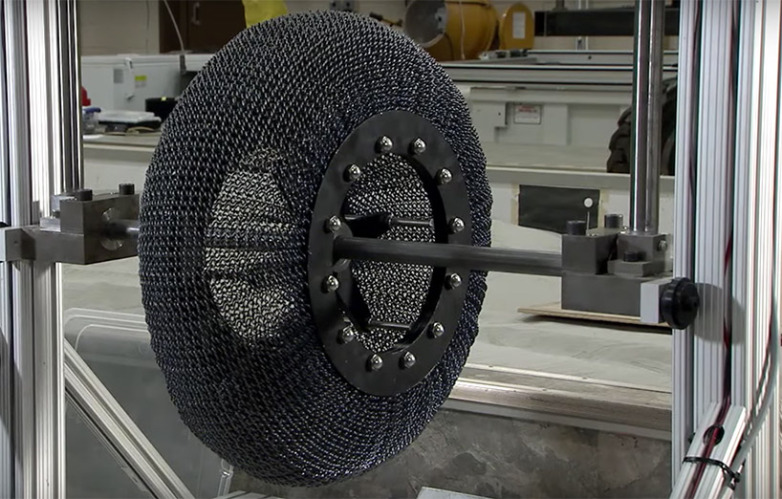 В NASA представили колеса будущего для марсохода