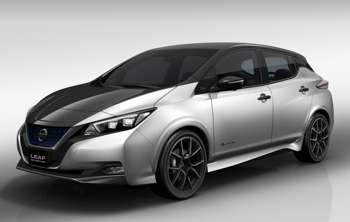 Первые фото «горячего» Nissan Leaf GT 