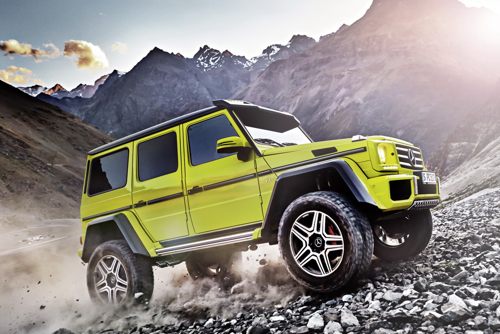 Mercedes-Benz G500 4x4² Showcar