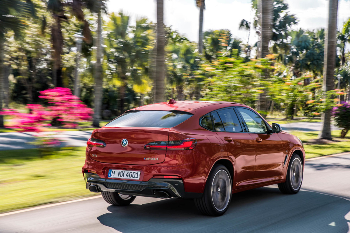 Первые официальные фото BMW X4 2019