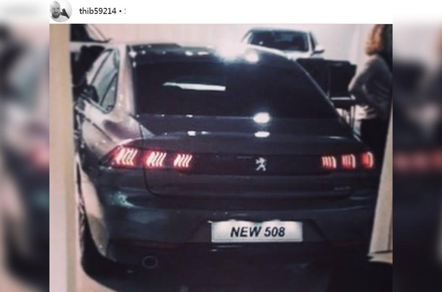 Первые фото Peugeot 508 2019