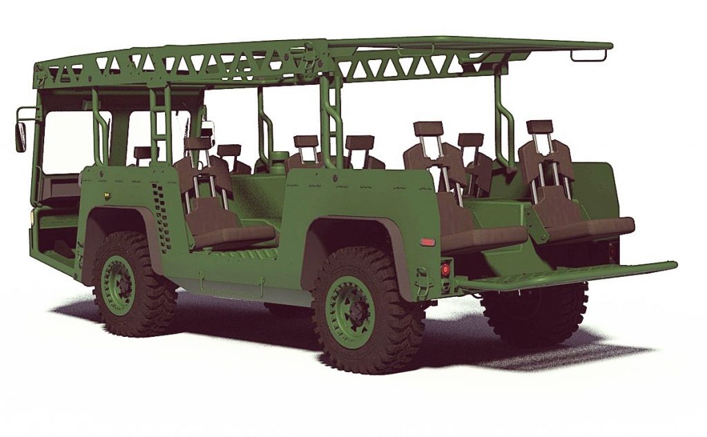 Modular Logistics Vehicle