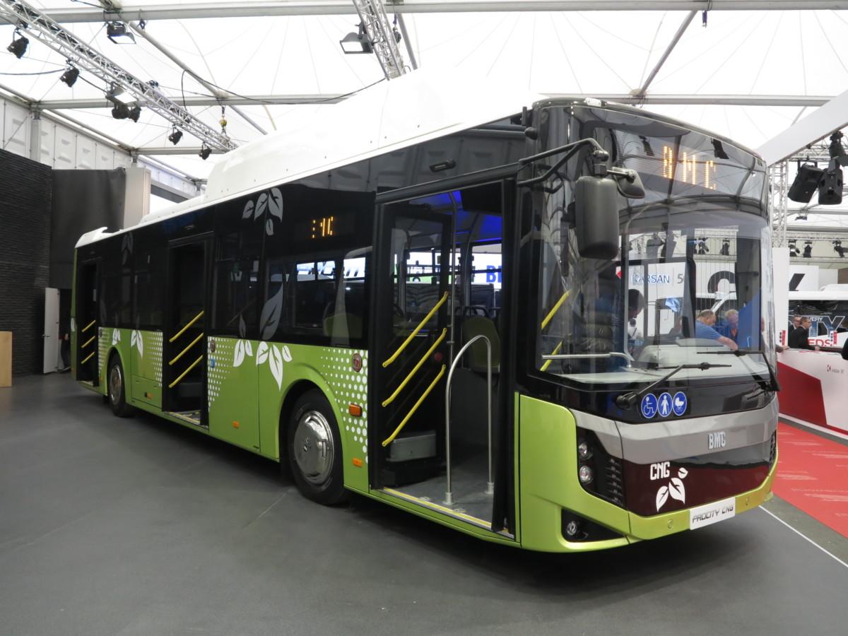 Автобус нового поколения на природном газе - BMC Procity CNG
