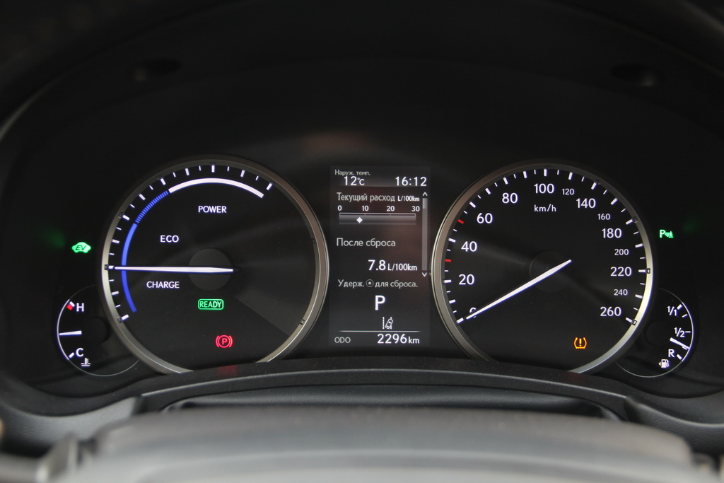 Расход топлива Lexus NX 300h
