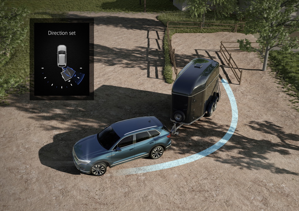 Автопарковка Volkswagen Touareg 2018