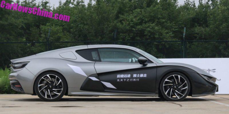 В Китае создали электрический спорткар за $150 тысяч