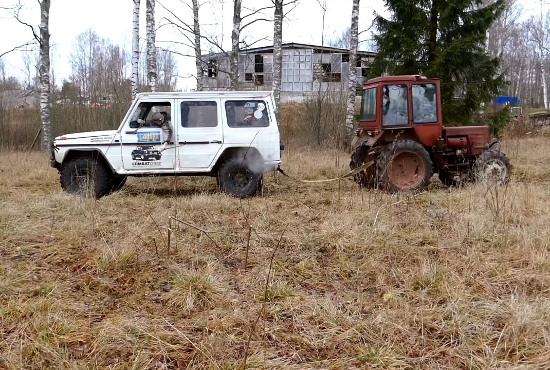Трактор Т-25 против Gelandewagen