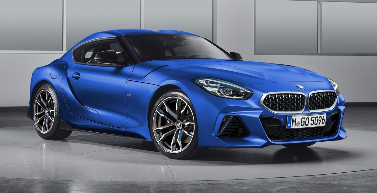 Bmw Z4 и новую Toyota Supra 2020 объединили в один автомобиль