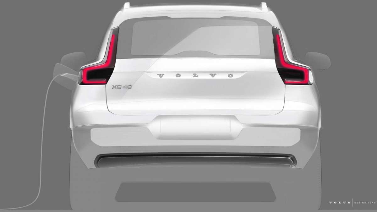 Новинка             Первый электрический кроссовер Volvo приближается
