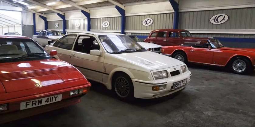 Старый Ford Sierra ушел с молотка по цене нового Mercedes S-Class
