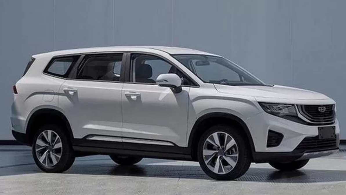 The largest crossover Geely: seven seats and design like a Toyota
