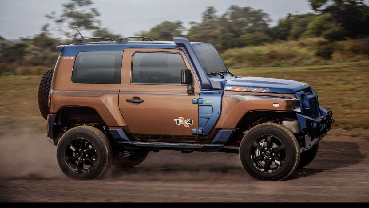Ford Troller TX4: как выглядит альтернативный Bronco 2 Ford Troller TX4